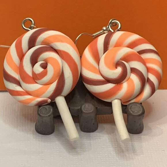 Jewelry - Lollipop Earring, Sucker Earring, Candy Earring, Funny Food, Food Jewelry, Gift